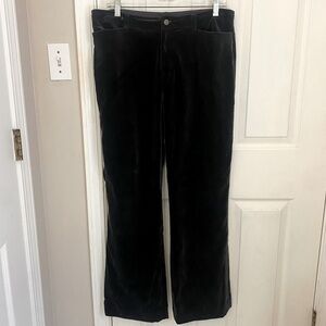 Ralph Lauren Charcoal Grey Velvet Pants